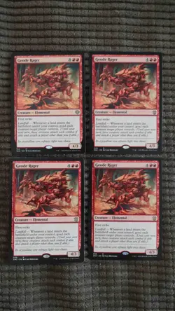 Magic: the Gathering / MtG Geode Rager x4 Mixed Sets - Image 1