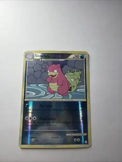 Slowbro 52/123 Reverse Holo HeartGold & SoulSilver Pokemon Card - Image 1