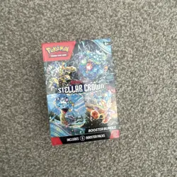 Pokemon TCG Scarlet & Violet Stellar Crown 6 Booster Bundle - Brand New & Sealed - Image 1