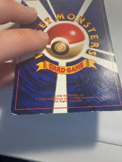 Japanese Wooper (CoroCoro) No. 194 Glossy Comic Promo 2000 LP Pokemon TCG - Image 4