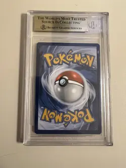 Pokemon Pikachu with Grey Felt Hat Van Gogh Art Collab SVP085 Beckett 9.5 Promo - Image 2