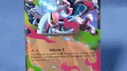 Mega Charizard x ex 029 Black Star Promo NM Pokemon ME: Mega Evolution - Image 3