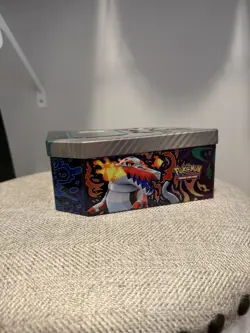 Paldea Partners Pokemon Storage Tin: Meowscarada TIN ONLY - Image 2
