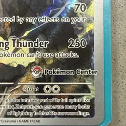 Pokemon TCG - N's Zekrom #31 POKEMON CENTER Promo Ascended Heroes ETB SEALED - Image 2