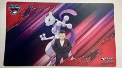 Official Pokemon TCG Regional Championchip Giovani’s MewtwoPlaymat - Image 1