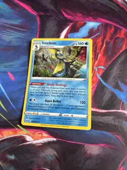 Inteleon 58/202 Sword & Shield Holo Cosmos Holo Rare Pokemon TCG - Image 1