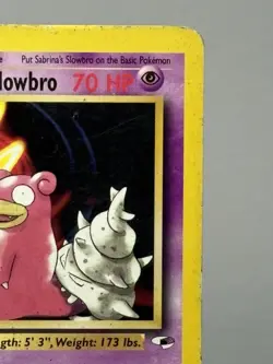 SABRINA'S SLOWBRO 60/132 UNCOMMON GYM HEROES POKEMON MP/LP - Image 3