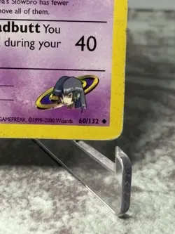 SABRINA'S SLOWBRO 60/132 UNCOMMON GYM HEROES POKEMON MP/LP - Image 4