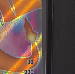 2020 Pokemon TCG Sword and Shield Black Star Promo SWSH050 Charizard V HP - Image 2