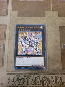 YUGIOH NUMBER 39: UTOPIA BEYOND MAGO-EN057 RARE 1ST ED NM - Image 1