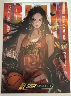 BOA HANCOCK BASKETBALL SSR OP-SSR-014 ONE PIECE GRAND LINE ENDLESS TREASURE Card - Image 1