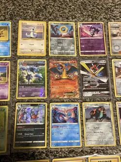 Pokemon Card Lot Of 225+ Cards, Coins, Sleeves Everything in picture . Charizard - Image 2
