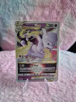 Mewtwo VSTAR 031/078 Pokemon Go Card Ultra Rare - Image 1