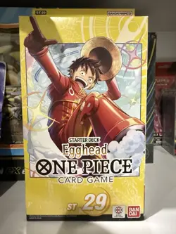 Egghead One Piece Card Game Bandai English Starter Deck ST29 BRAND NEW - Image 1