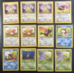 Pokemon TCG 26 Card Bundle Vintage Fossil Jungle WOTC - Image 1