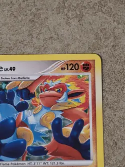 [ NM ] Infernape 3/100 Stormfront Holo Pokemon Card 2008 - Image 2