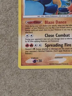 [ NM ] Infernape 3/100 Stormfront Holo Pokemon Card 2008 - Image 4