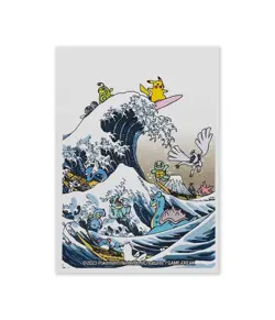 Pokemon TCG Great Wave Pikachu & Friends Card Sleeves (65 Sleeves) - Image 1