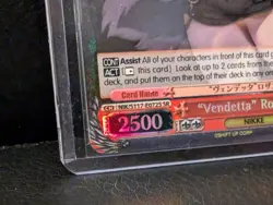 Weiss Schwarz Nikke Vendetta: Rosanna 2025 SR Foil Card #NIK/S117-E072S - Image 2