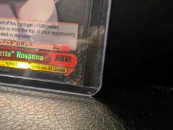 Weiss Schwarz Nikke Vendetta: Rosanna 2025 SR Foil Card #NIK/S117-E072S - Image 3