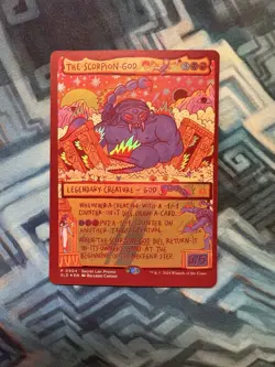 MTG Foil The Scorpion God NM Unplayed Secret Lair Drop - Image 1