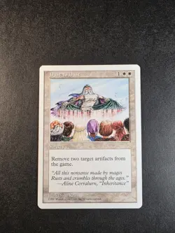 Dust to Dust Magic The Gathering Fifth Edition Uncommon 1997 - Image 1