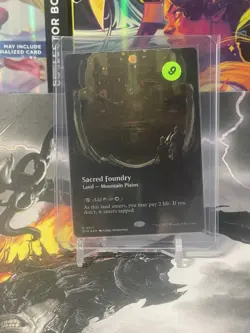 Sacred Foundry (Borderless) (Galaxy Foil) Foil R Edge of Eternities 377 NM - Image 3