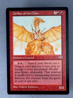 MTG—Zirilan of the Claw Mirage Regular—LP NM—Vintage Magic the Gathering - Image 1