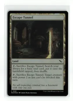 ESCAPE TUNNEL 0261 FOIL MURDERS AT KARLOV MANOR MTG NM - Image 1