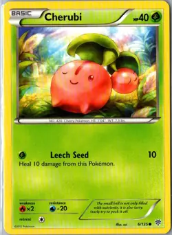 CHERUBI 6/135 COMMON PLASMA STORM POKEMON MP - Image 1