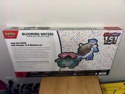 Pokemon TCG Scarlet & Violet 151 Blooming Waters Premium Collection Box Sealed - Image 2