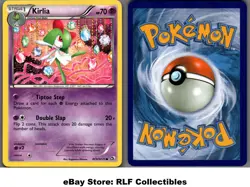 2013 Pokemon, Legendary Treasures, #RC9/RC25 Kirlia, Holo Common - Image 1