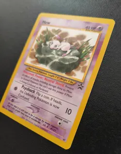 Pokemon TCG, Mew Black Star Promo,# 47, Lilypad WOTC, Near Mint! - Image 3