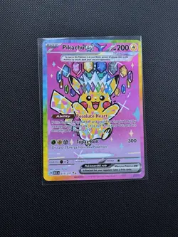 Pokemon TCG Pikachu EX SIR 277/217 Ascended Heroes - English - PACK FRESH - Image 1
