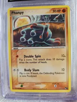 Pokemon Phanpy (2005) Pop Series 2- #15 Graded CGC GEM MINT 10 - Image 2