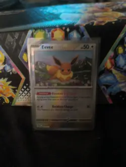 Eevee 074/131 Pokeball Reverse Prismatic Evolutions Pokemon Card Mint - Image 1