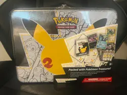 Pokemon Celebrations 25th Anniversary Collector’s Chest Tin – Factory Sealed - Image 1