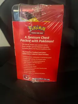 Pokemon Celebrations 25th Anniversary Collector’s Chest Tin – Factory Sealed - Image 3