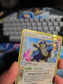 Blastoise (Reverse Holo) 2/100 EX Crystal Guardians (MP) Pokemon TCG - Image 4