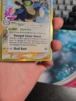 Blastoise (Reverse Holo) 2/100 EX Crystal Guardians (MP) Pokemon TCG - Image 5
