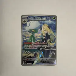 Pokemon TCG Cynthia's Roserade 184/182 SV10 Destined Rivals IR NM/M - Image 1