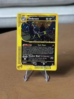 2003 Aquapolis Umbreon Holo Foil Rare H29/H32 WOTC E-Reader Series Pokemon - Image 1