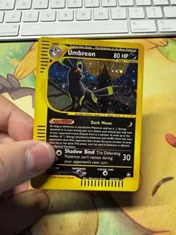 2003 Aquapolis Umbreon Holo Foil Rare H29/H32 WOTC E-Reader Series Pokemon - Image 3