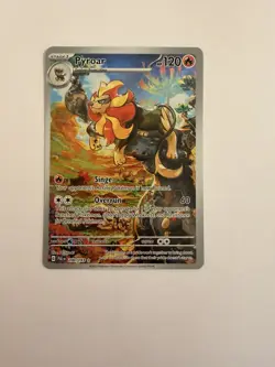 Pokemon TCG Pyroar 200/193 S&V Paldea Evolved Illustration Rare NM - Image 1