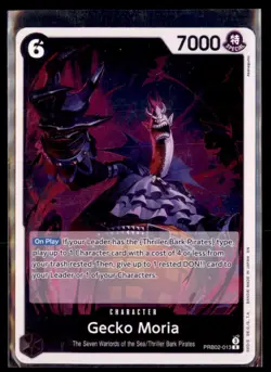 One Piece Premium Booster The Best Vol 2 Gecko Moria PRB02-013 - Image 1