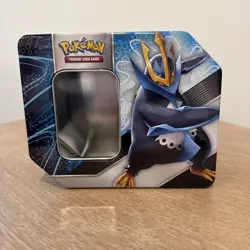 Pokemon TCG Empoleon V Tin (Empty) Card Storage - Image 1