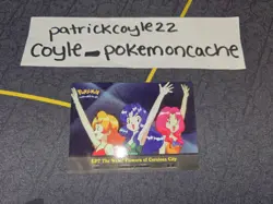 EP7 The Water Flowers of Cerulean City Pokemon Topps Series 2 Card LP - Image 1