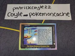 EP7 The Water Flowers of Cerulean City Pokemon Topps Series 2 Card LP - Image 3