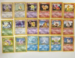 Pokemon TCG French 20 Card Lot Meowth Rattata Drowzee Vulpix Charmander - Image 1
