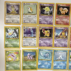Pokemon TCG French 20 Card Lot Meowth Rattata Drowzee Vulpix Charmander - Image 2